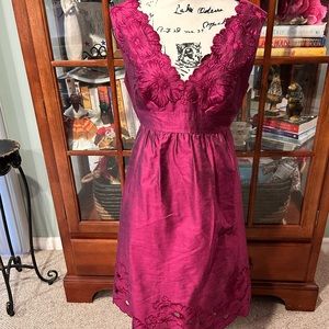 Adrianna Papell Purple Dress 👗